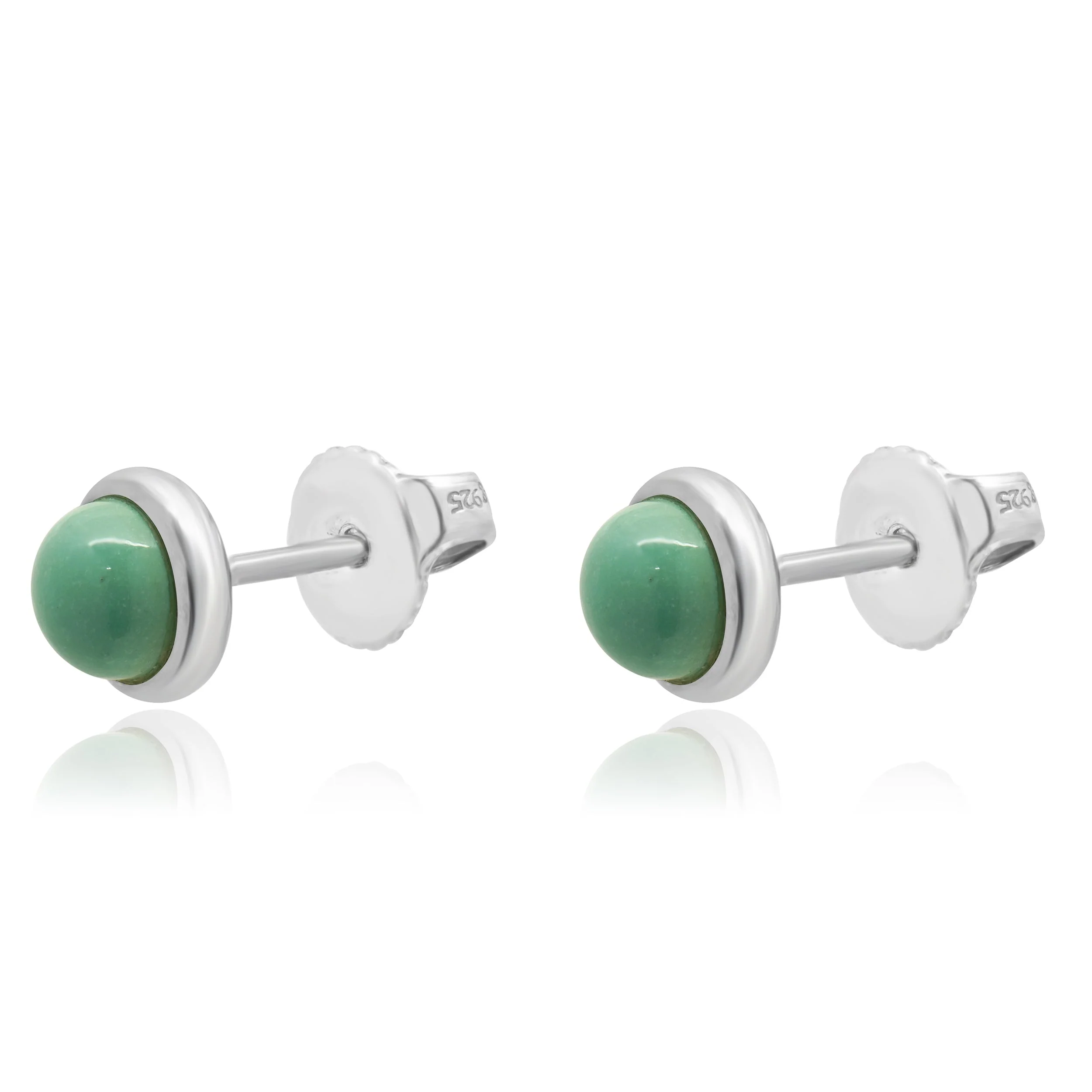 Tiffany & Co. Sterling Silver Elsa Peretti Color by the Yard Turquoise Earrings - Image 2