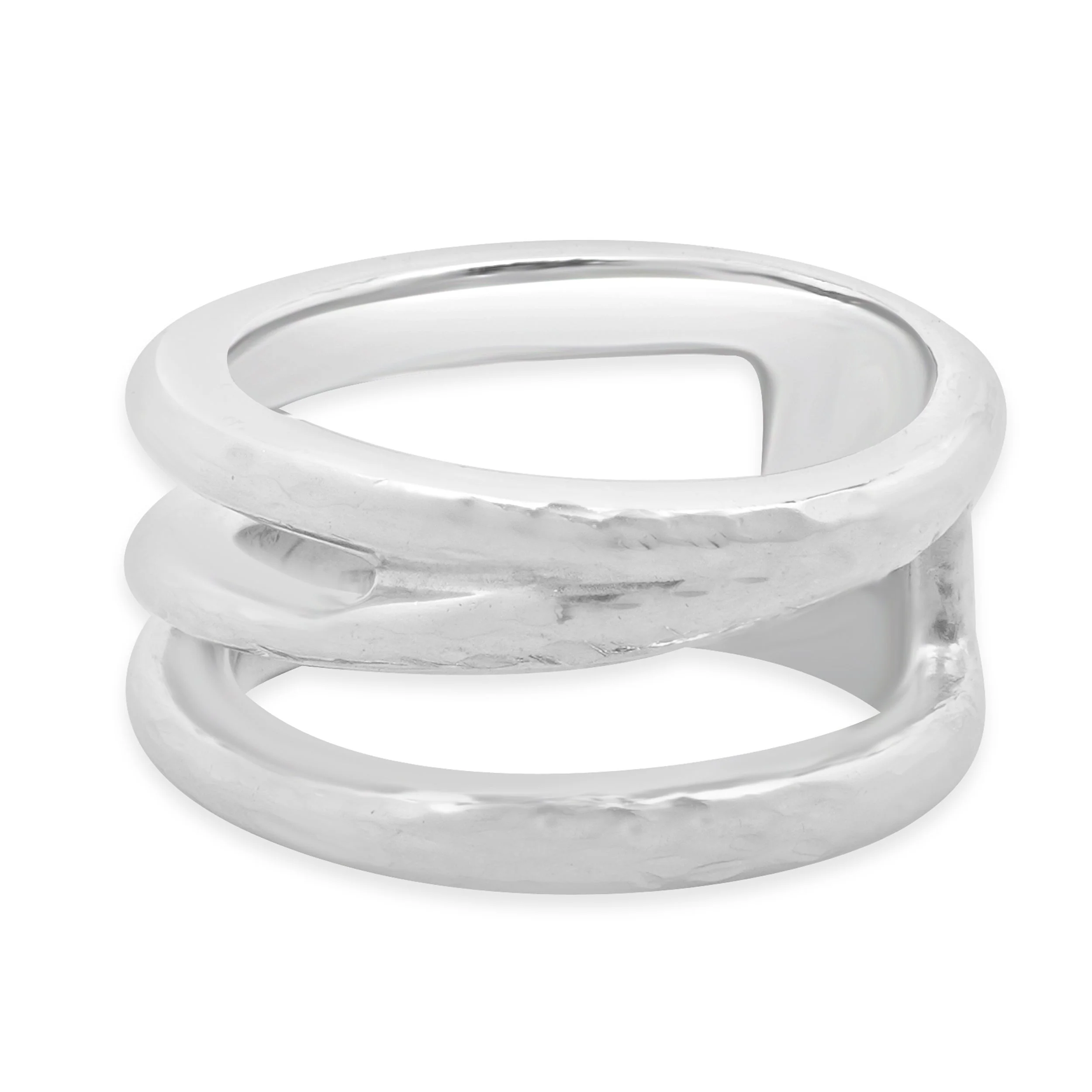 Tiffany & Co. Sterling Silver Zig Zag Ring - Image 2