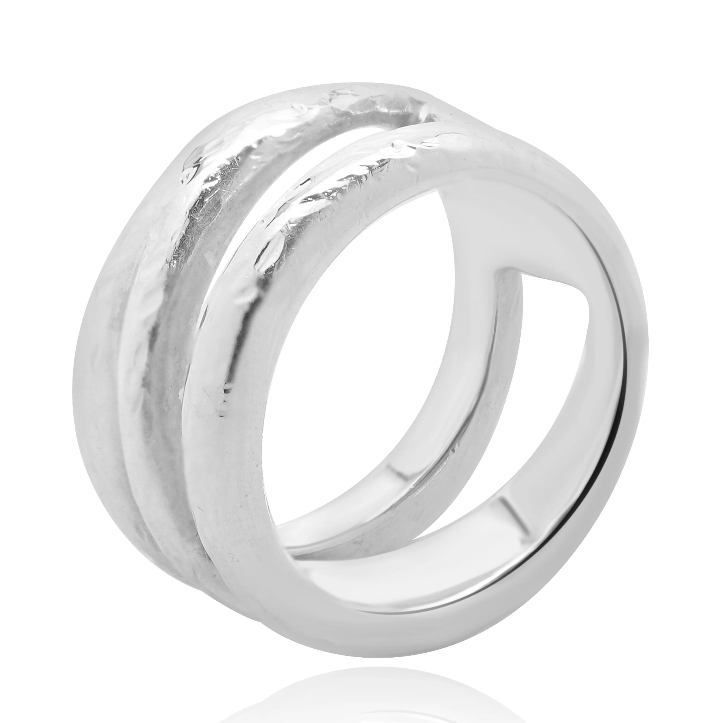 Tiffany & Co. Sterling Silver Zig Zag Ring - Image 4