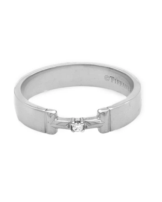 True Diamond Link Ring in White Gold - Image 2