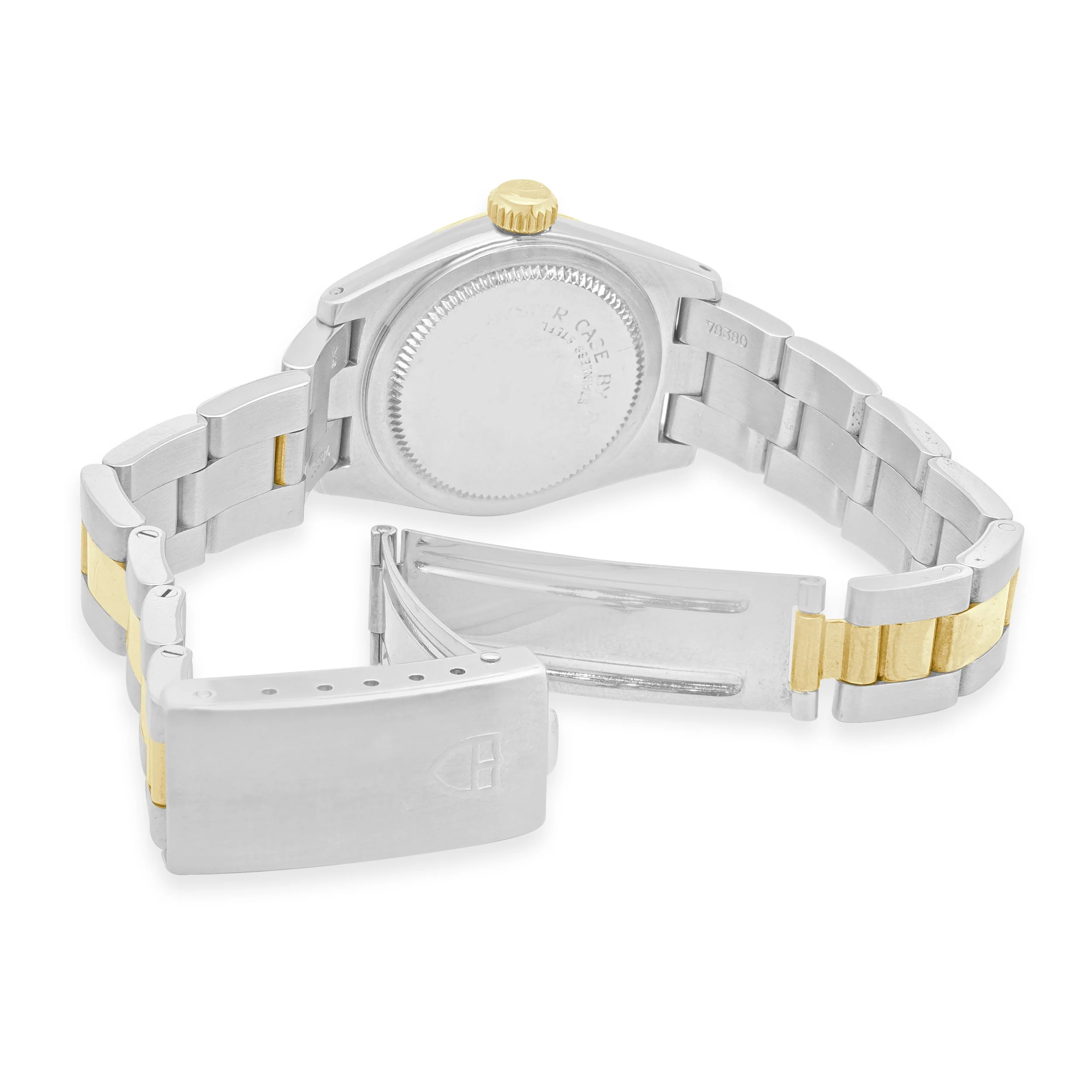 Tudor Two-Tone Stainless Steel and Gold-Capped Princess Oysterdate 25mm - Image 4