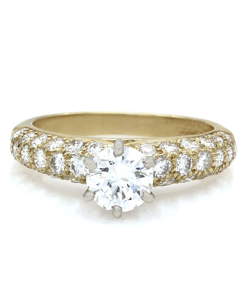 Van Cleef & Arpels Diamond Ring in Gold - Image 2